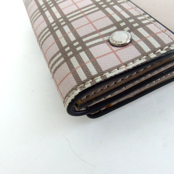 Burberry Pink and Beige Plaid Wallet!EXCELLENT CONDITION! Like new. - Picture 6 of 12